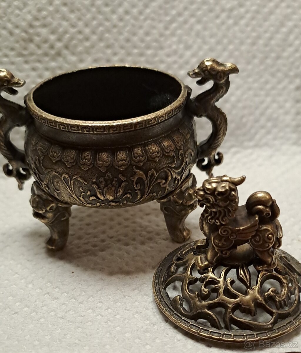 Mosazná kadidelnice 4K - 7