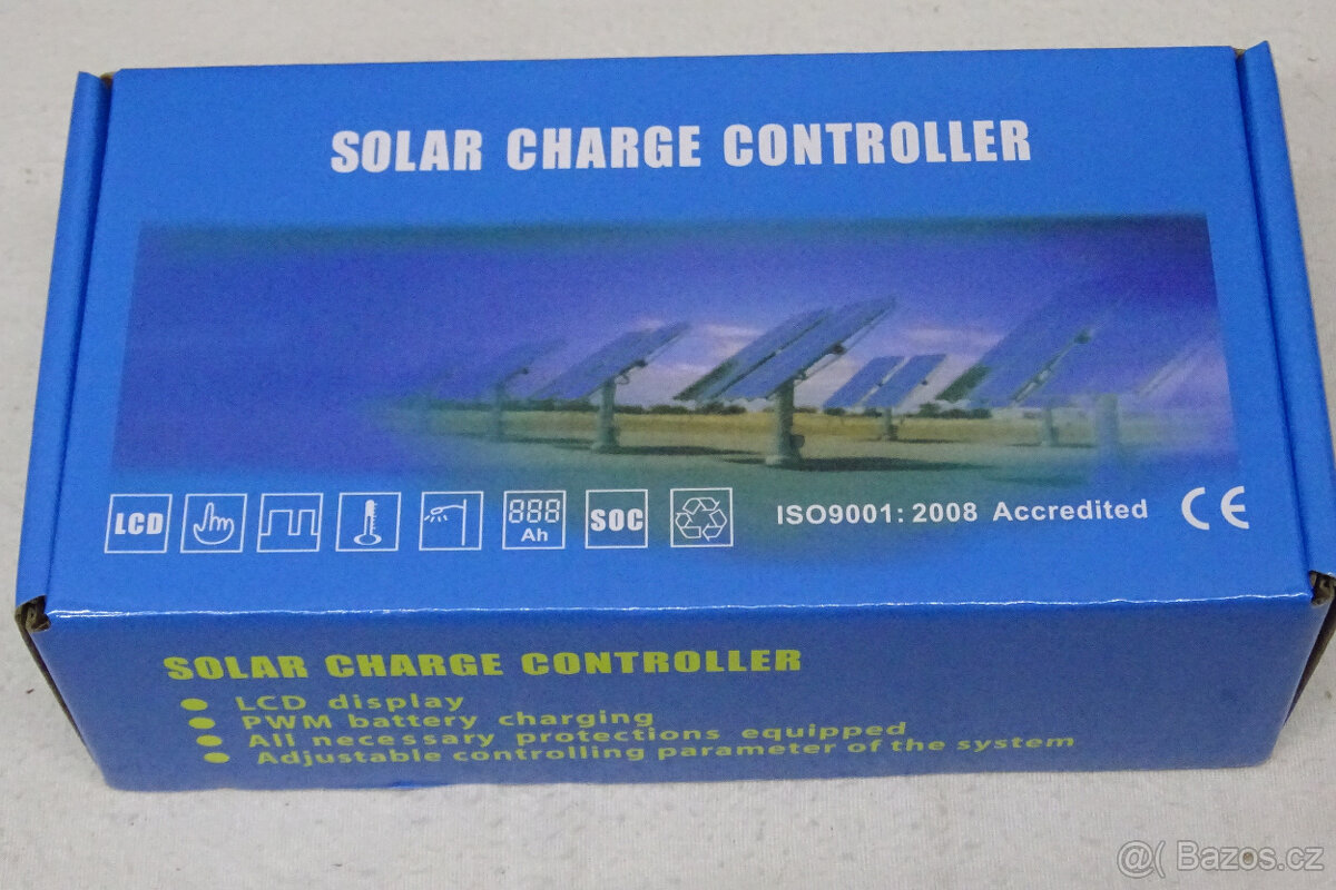 Solární regulátor napětí 30A PWM - 7