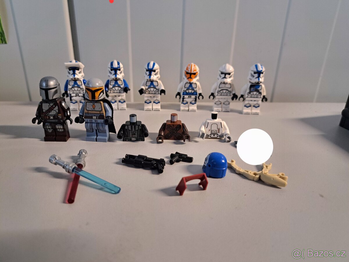 Star wars figurky - Captain Rex, kloni, hoth rebel trooper a - 7