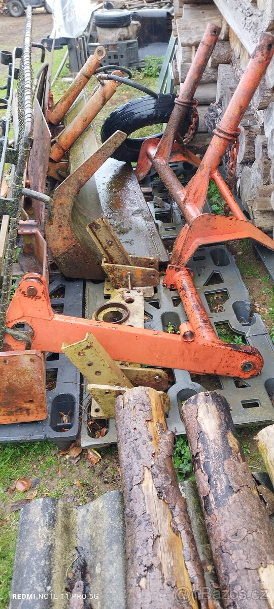 Nízký rampovač s podvázáním Zetor - 7