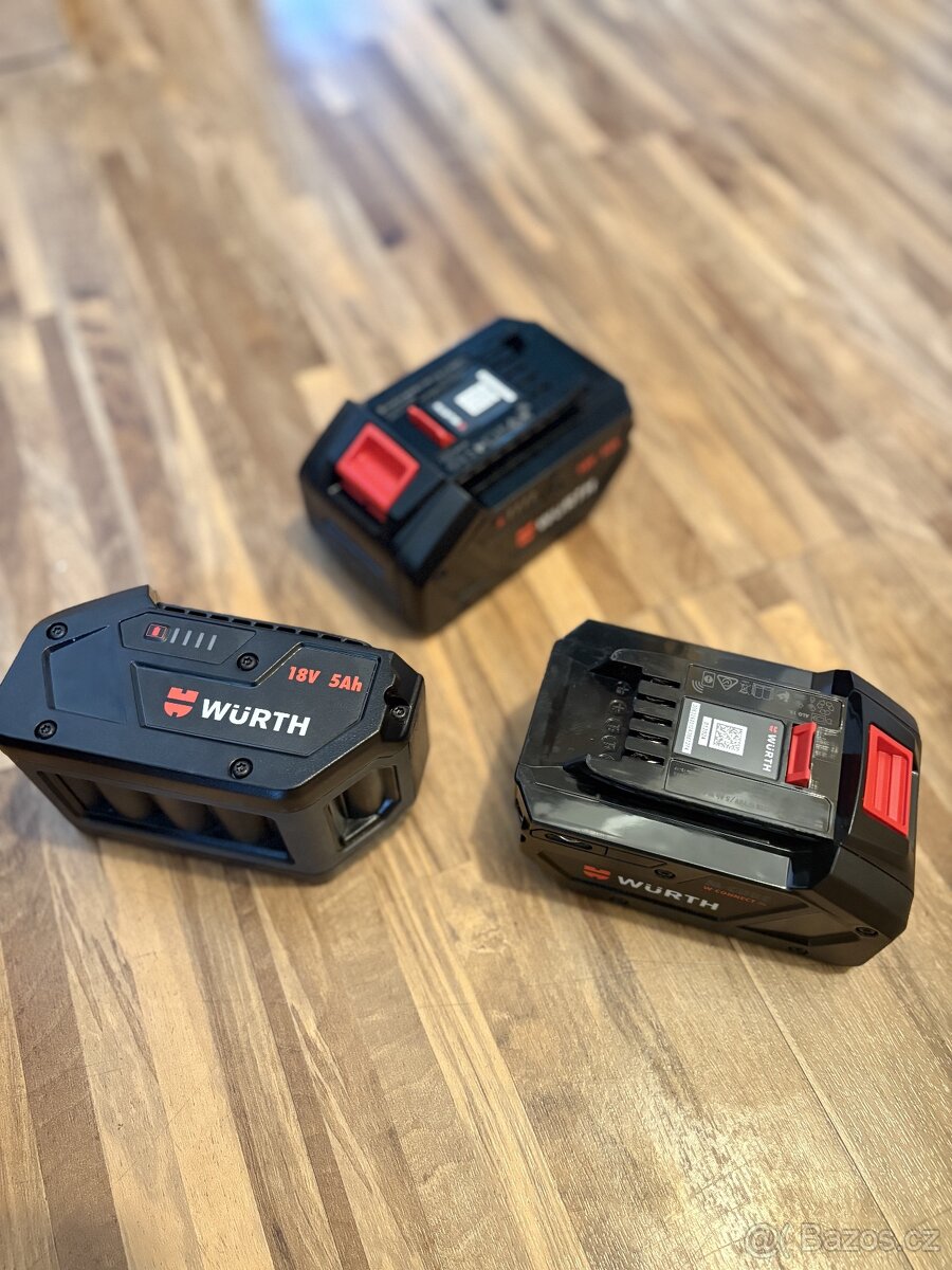 Akumulátorová úhlová bruska WÜRTH - 7