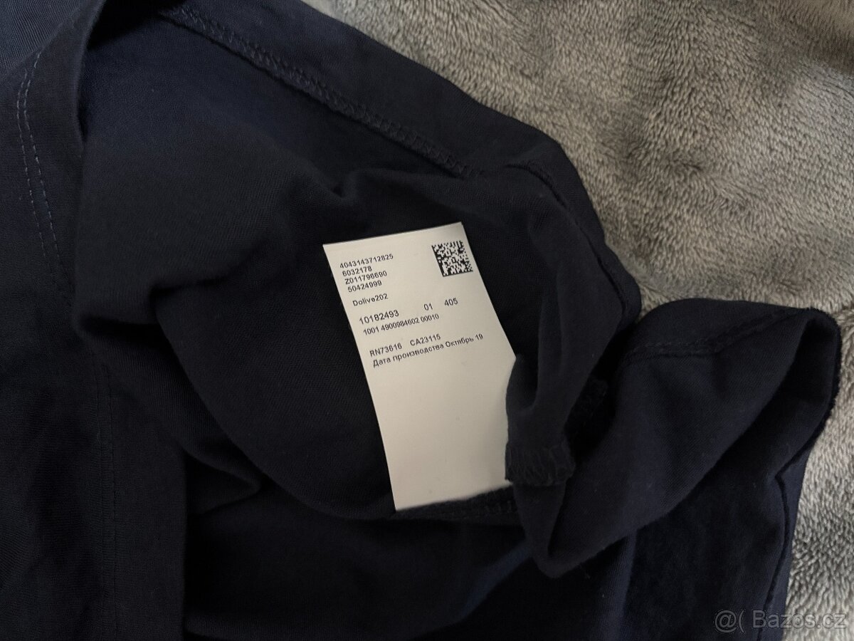Navy pánské triko Hugo Boss Dolive - 7