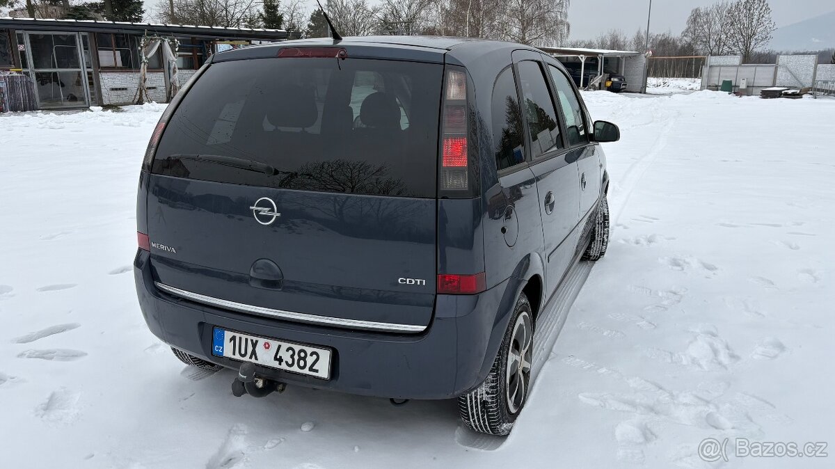Prodám Opel Meriva 1.3 cdti, serviska, po servisu, nová STK - 7