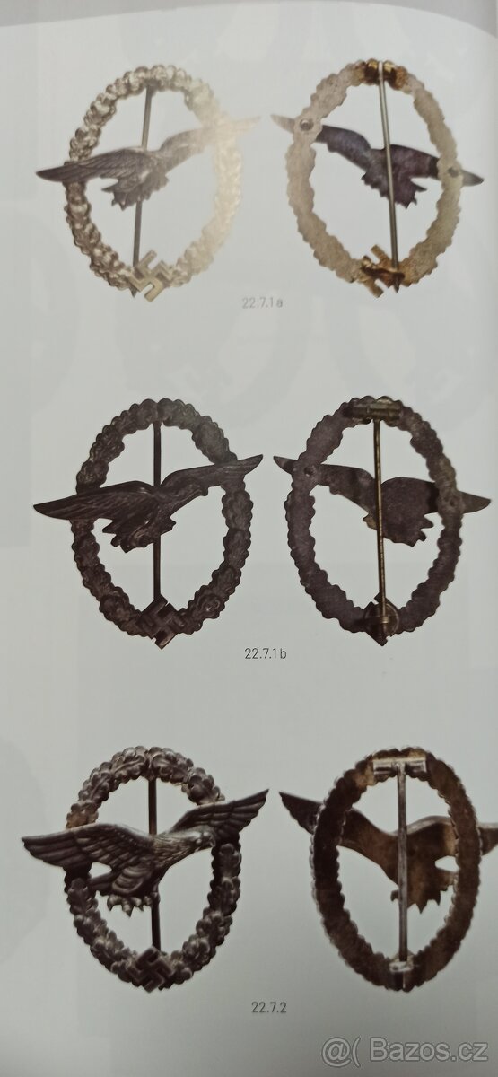 Německo bojové, válečné odznaky. - 7