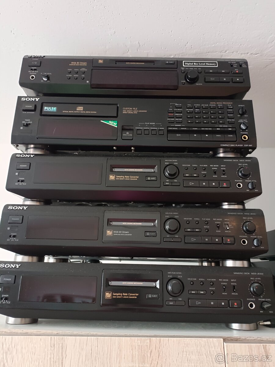 SONY MDS, STR, SEQ, CDP aj - 7