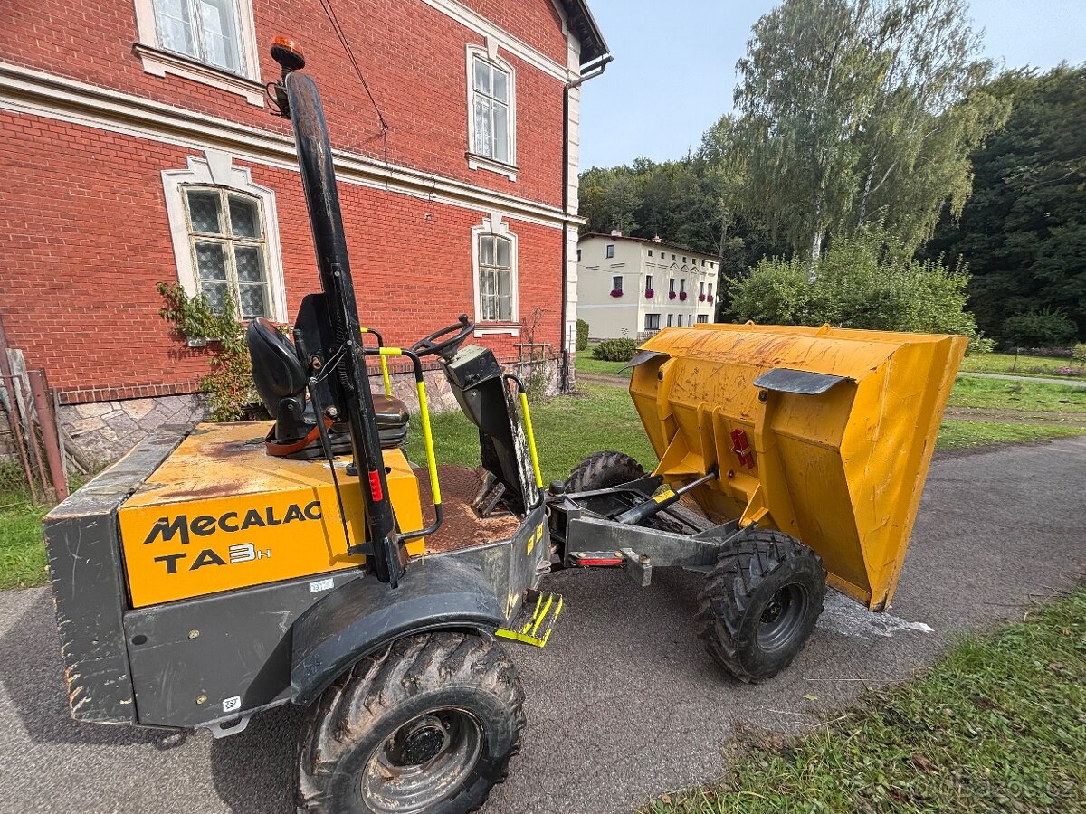 Mecalac TA3H kolový dumper 3t - automat - 7