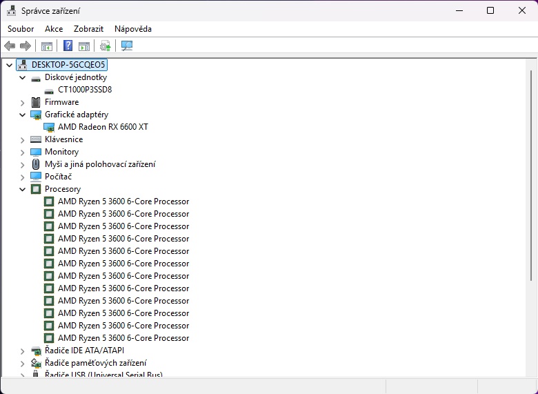 Herní PC i7 12700K,RX 6750XT 12GB,32GB RAM,1 TB SSD,WIFI - 7