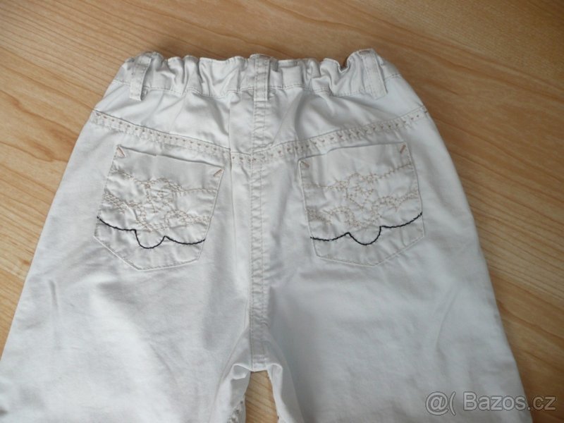 Dívčí plátěné kalhoty vel.104 - 7