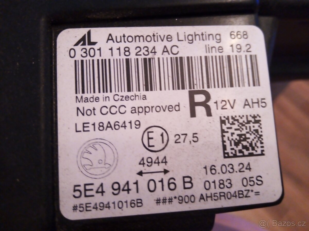 Světlo Matrix Octavia 4 - 7