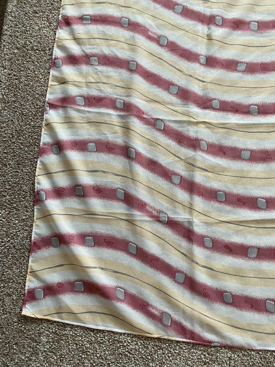 Nový velký dámský značkový šátek Port Louis - 160 x 120 cm - 7