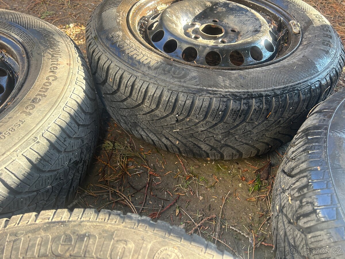 5x112 4ks zimní kol R15 s pneu 195/65/15 - 7