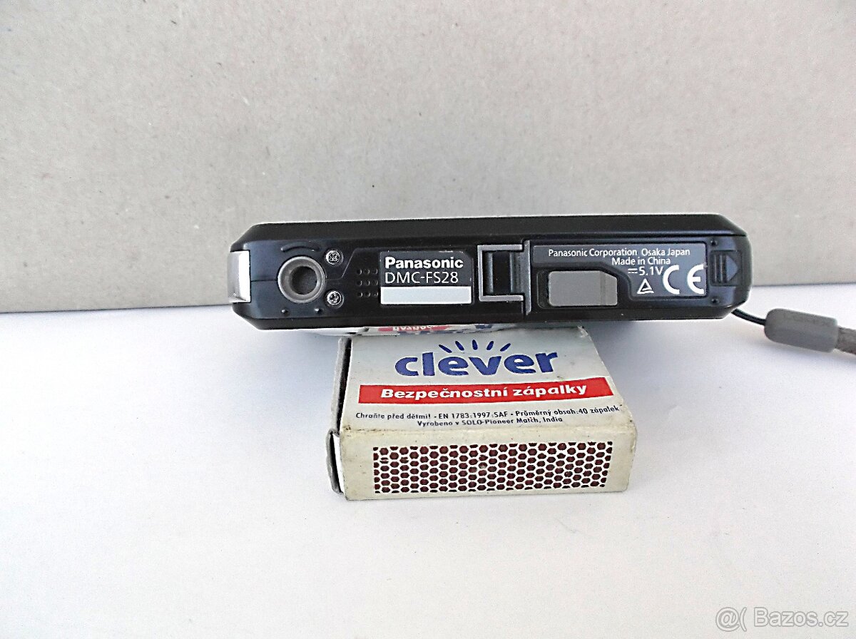 Panasonic LUMIX DMC-FS28, 14 MPX, SD 8 GB, HD video - 7