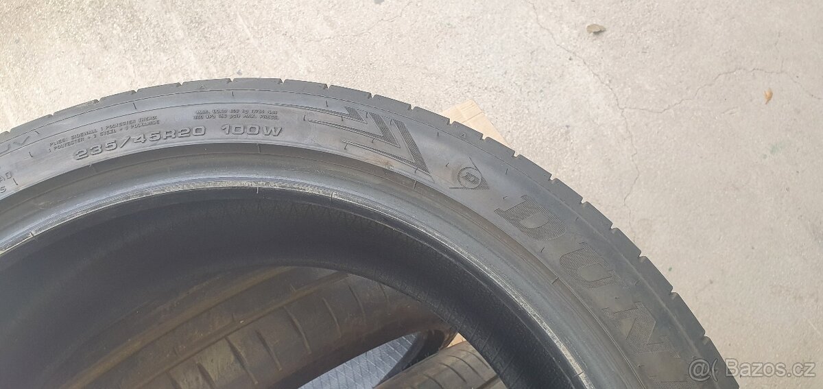 Dunlop sport maxx rt 2 235/45 r20 letne pneumatiky - 7