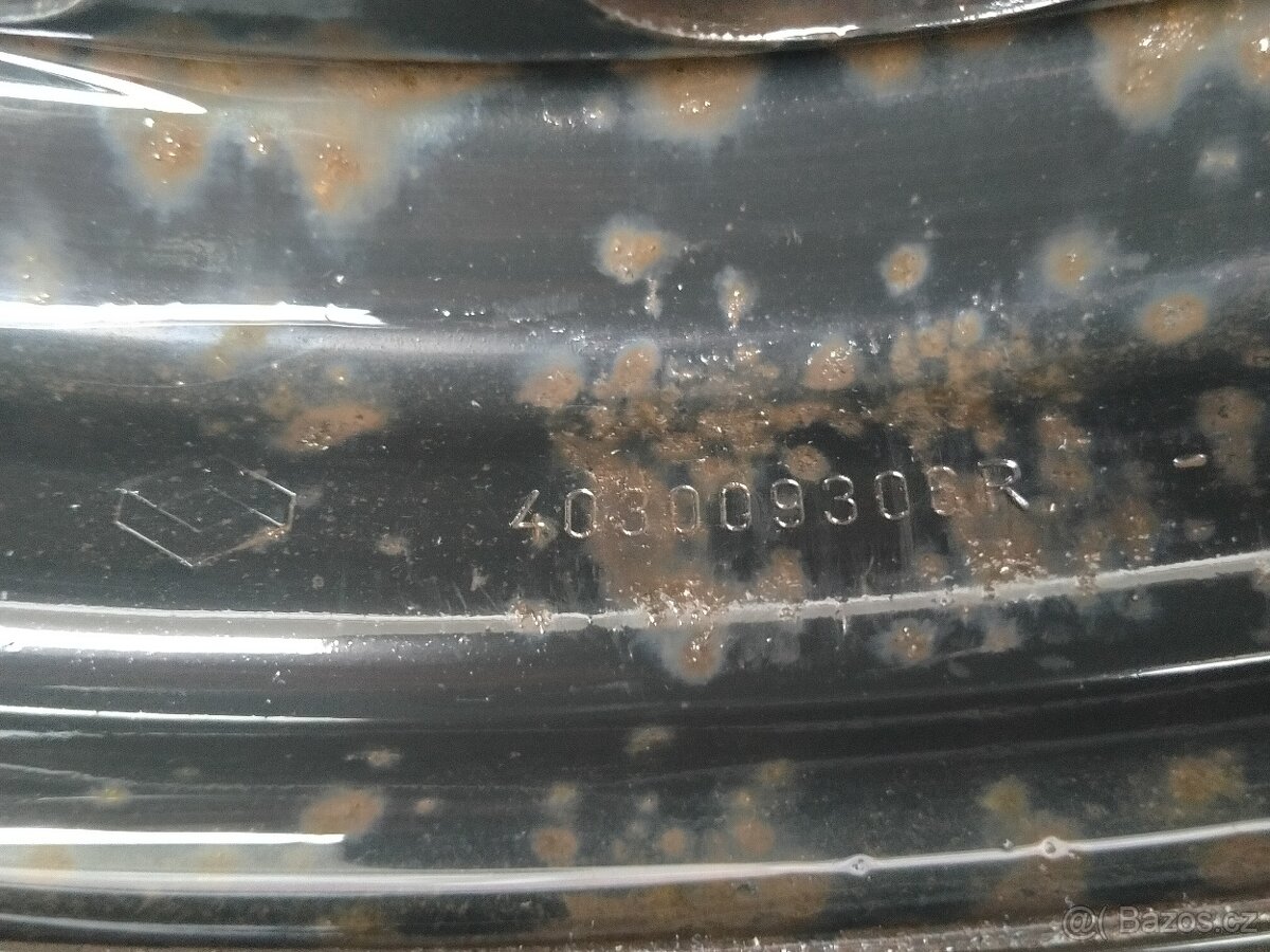 Ocelová kola 6,5J x 16, 5x114,3, ET 41, 205/55 r16 - 7