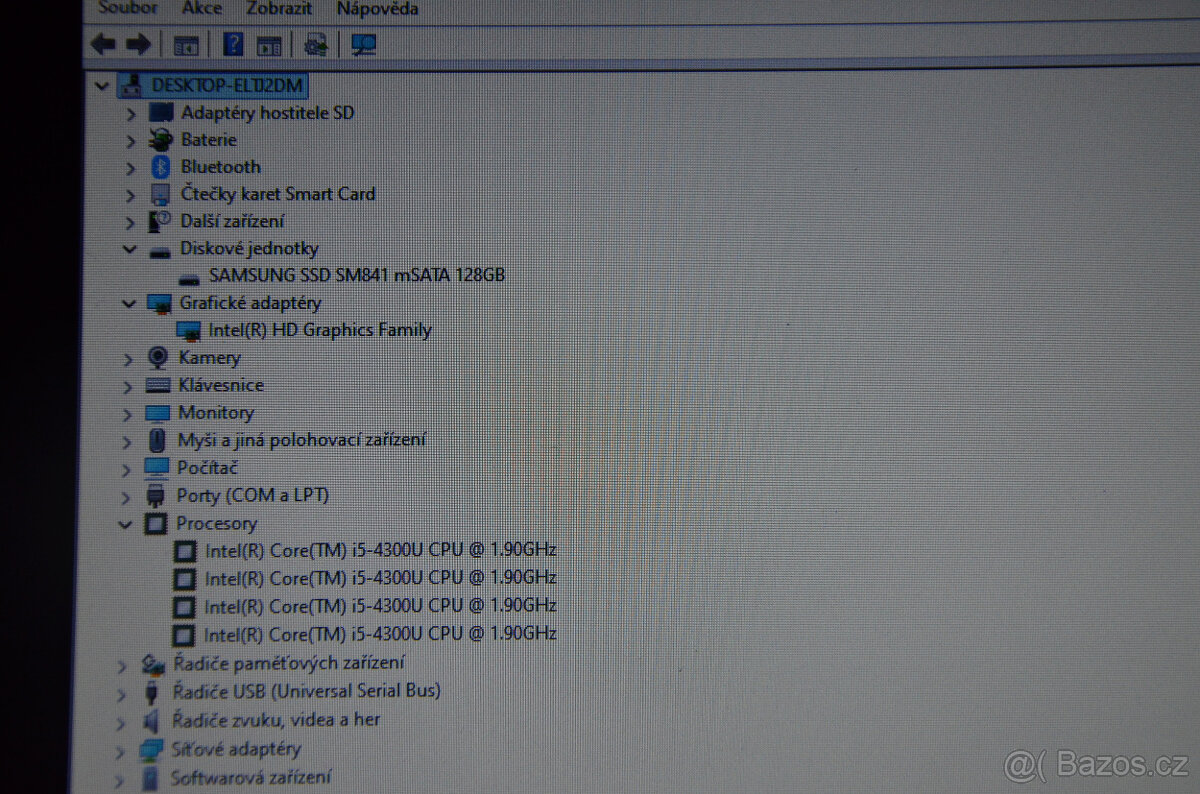 Dell latitude 7240 i5/8GB/SSD 128GB/záruka - 7
