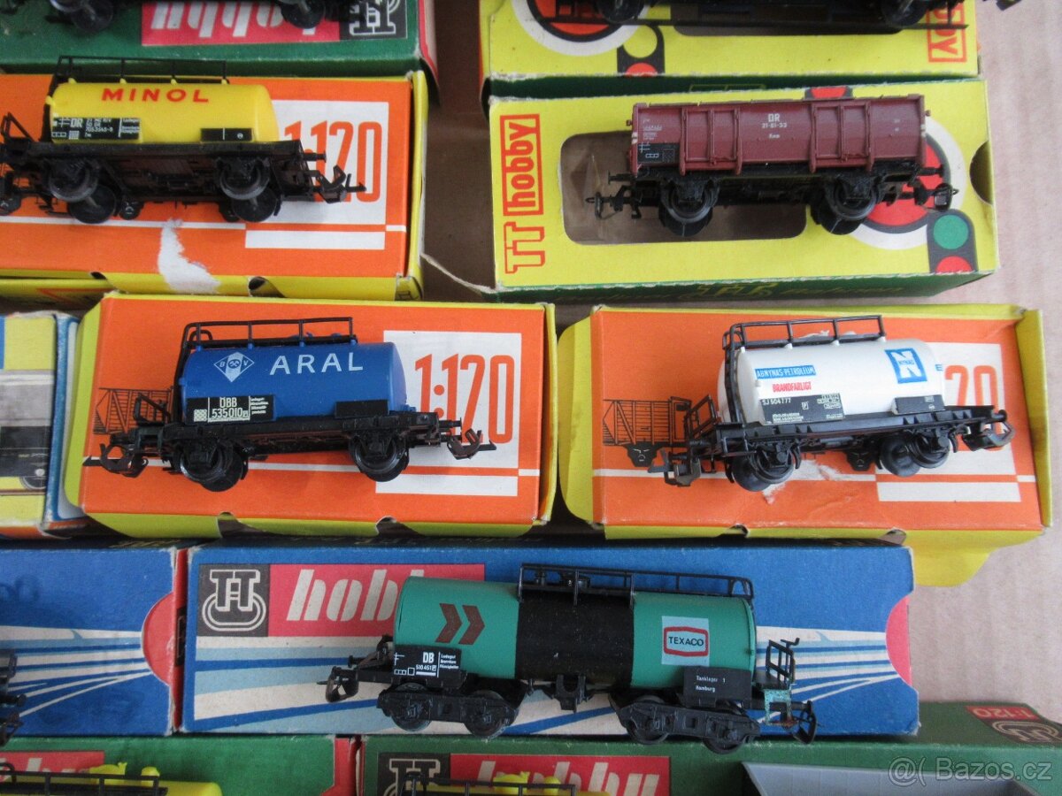 TT - vláčky, mašinky - modelová železnice - 7