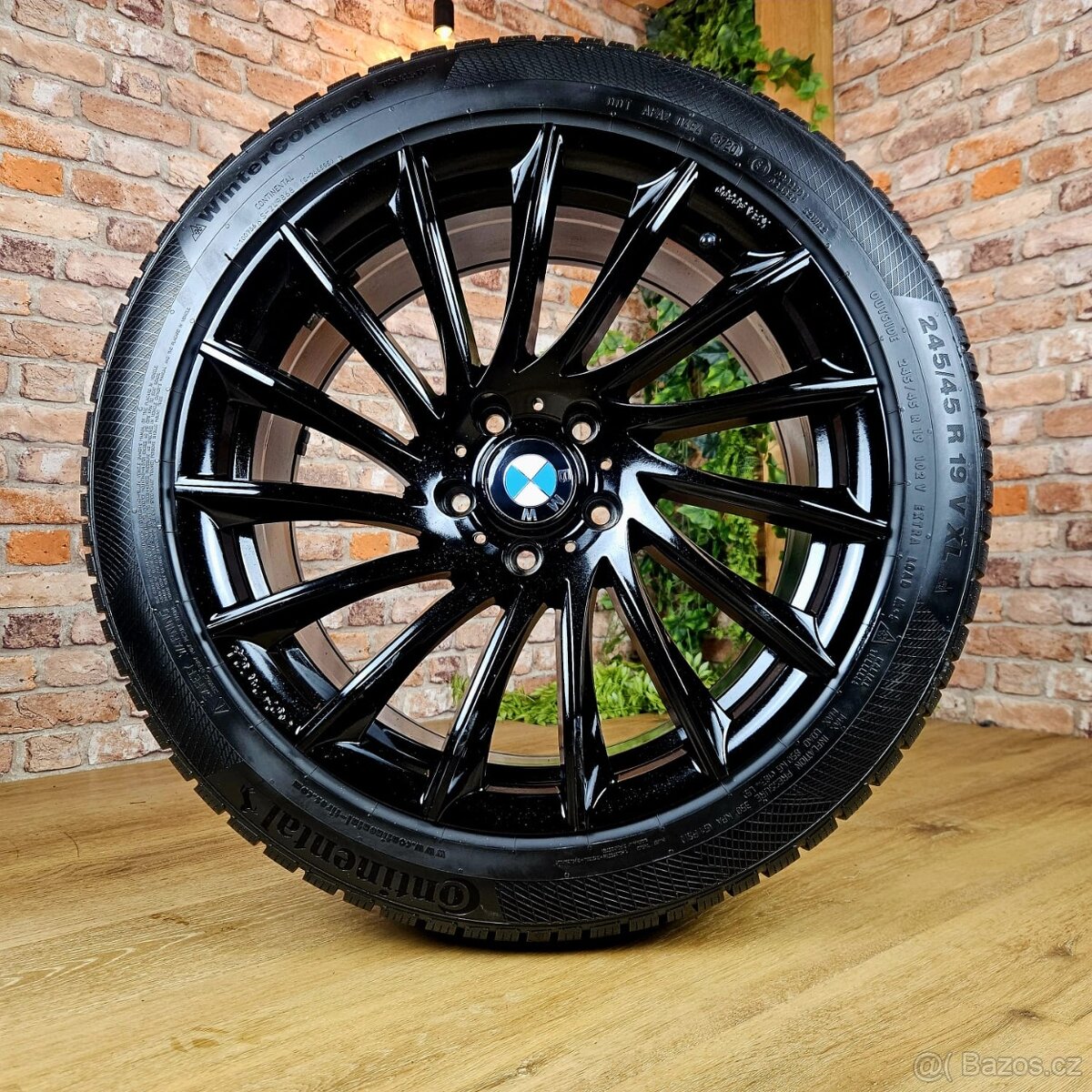 Alu R19 5x120 BMW X3, X4, ... + zimné 245/45R19 - 7