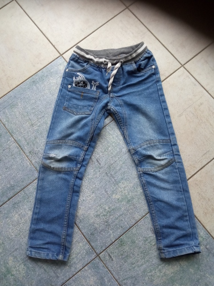 Oteplováky, rifle, tepláky, pogumované, softshell-110/116 - 7