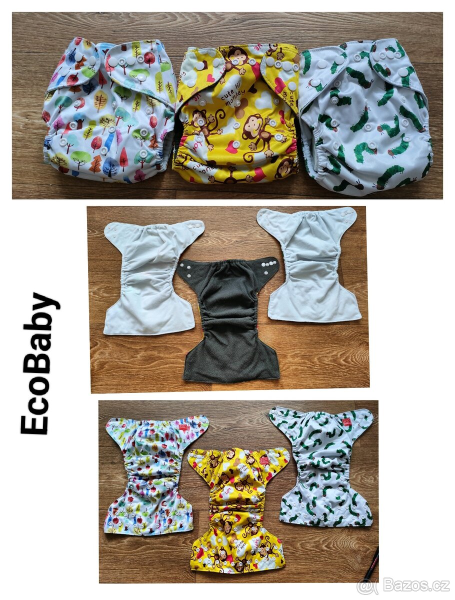 Látkové pleny - výhodný set pro začátečníky/na zkoušku - 7