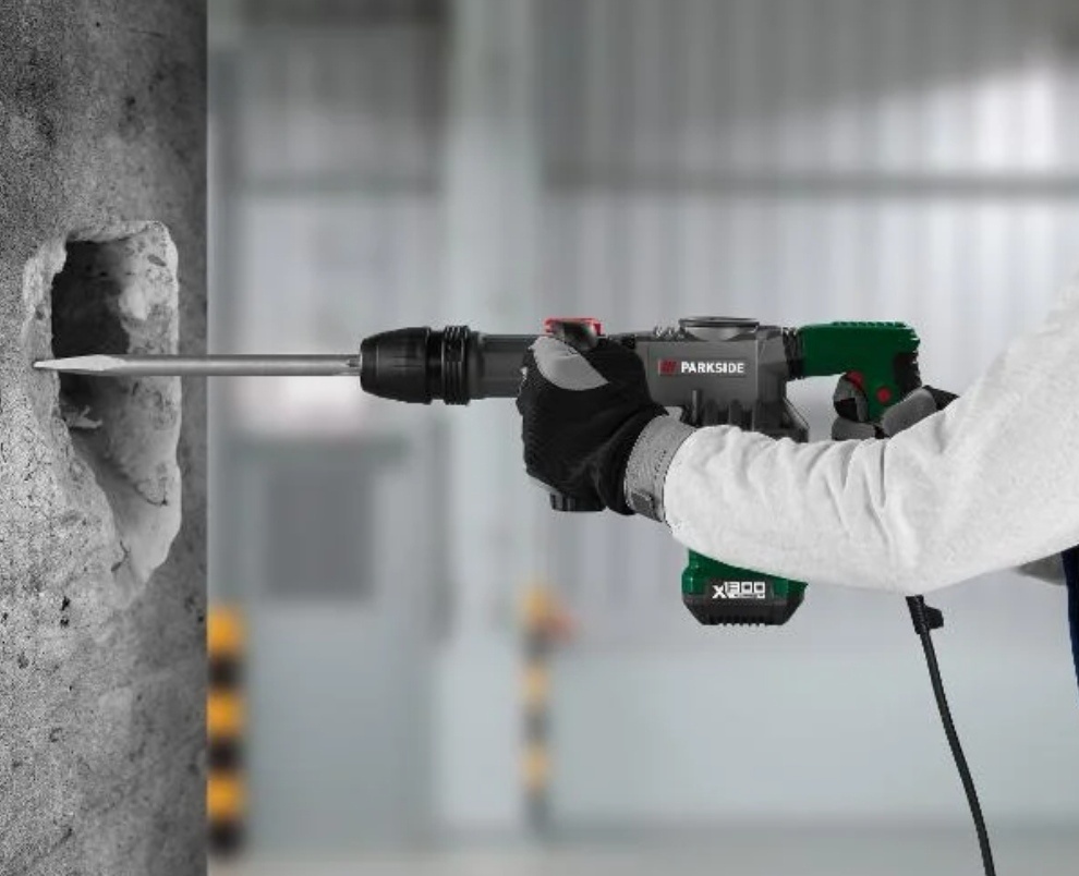 Elektrické Kladivo smax Parkside síla 15J - 7