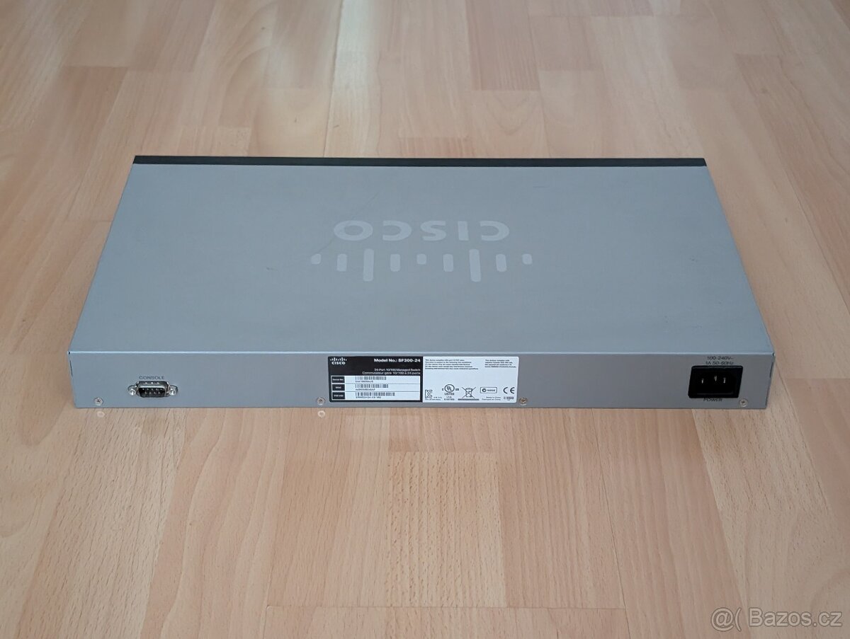 Cisco SF300-24 24p managed switch 2x Gigabit + 2x SFP - 7