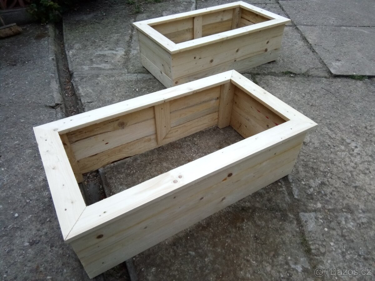 Vyvýšené záhony ŘEMESLNÉ bylinkové, zeleninové NOVÉ - 7