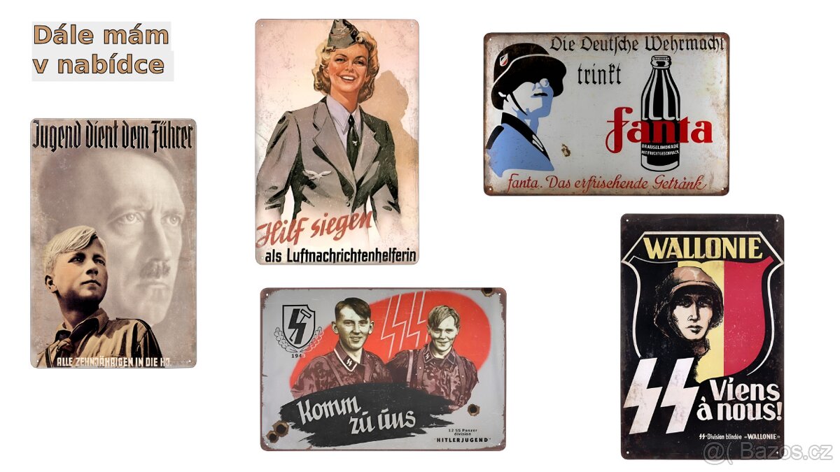 plechová cedule - Friedrich Paulus - 7