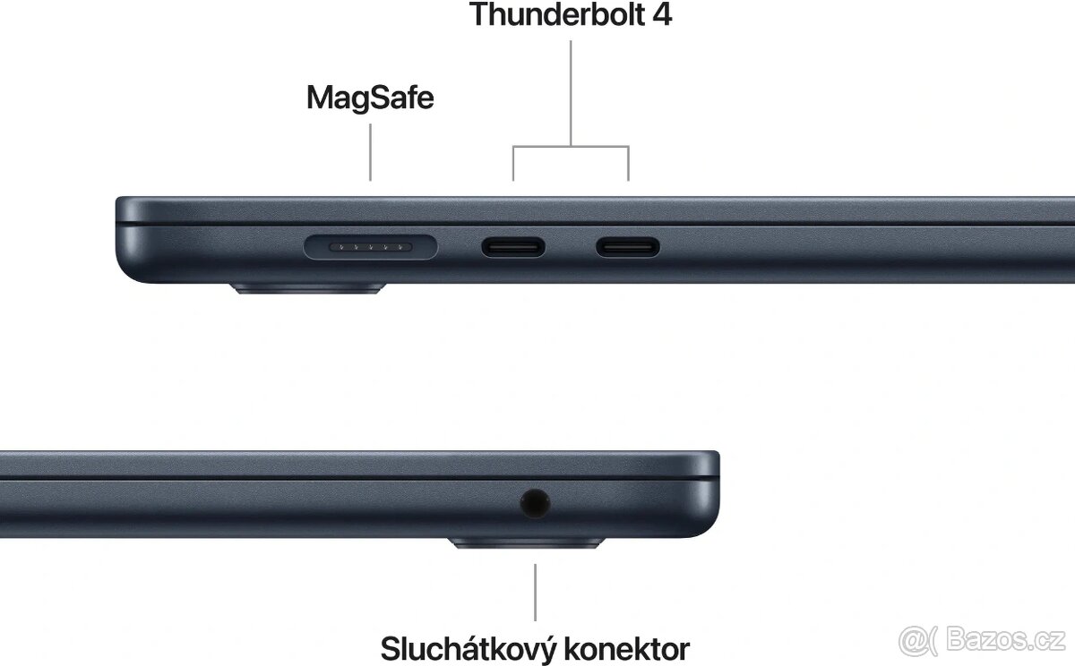 MacBook Air 15" M4 CZ 2025 Temně Inkoustový - 7