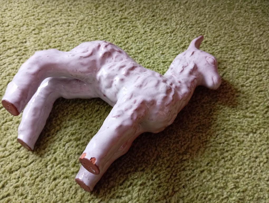 Keramická soška lamy - 7