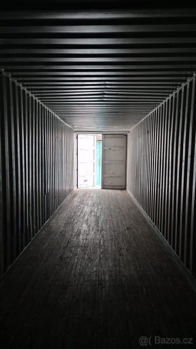 skladový kontejner modrý 45ft - 13,7m - 7