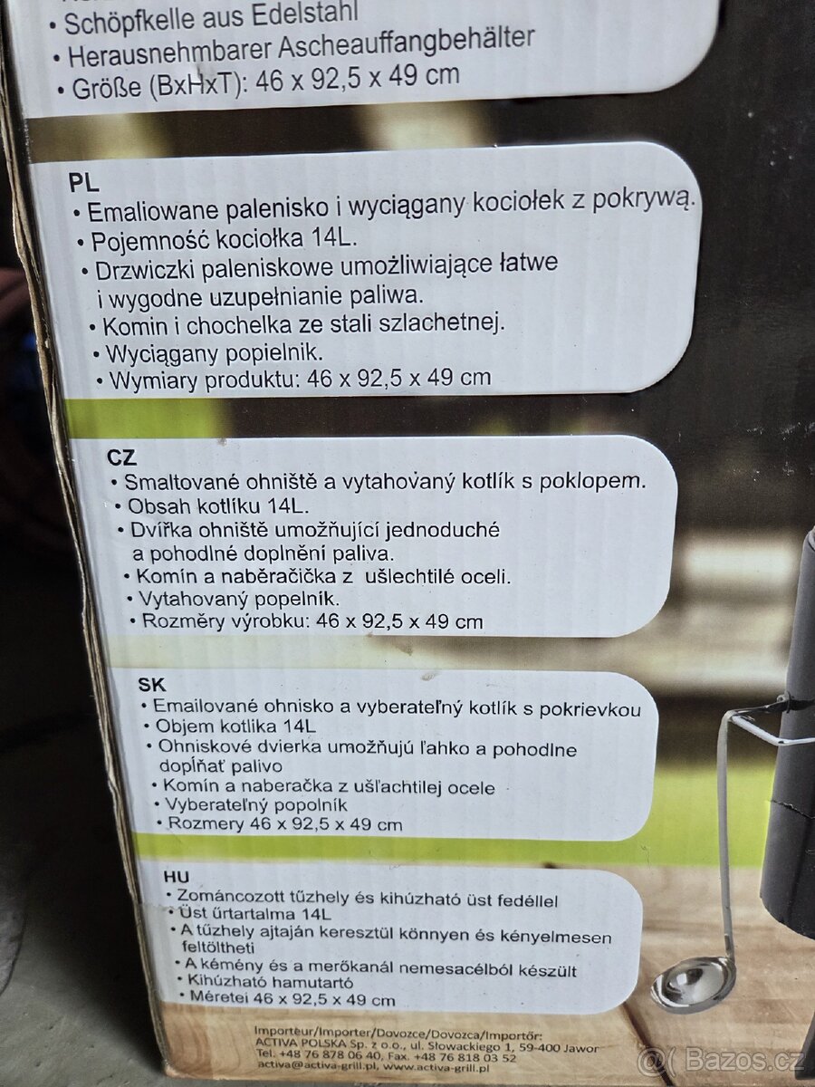 Lovecký kotlík s ohništěm - 7