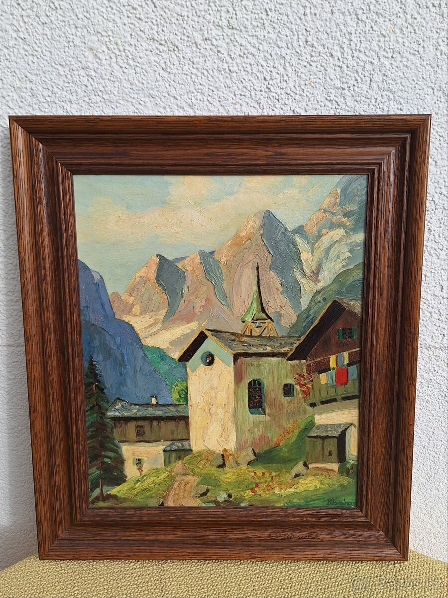 STARÝ OBRAZ - ALPSKÁ KRAJINA - 7