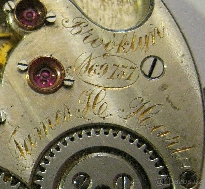 JAMES H.HART 1890 luxus.švýcarské náramkové /kapesní hodinky - 7