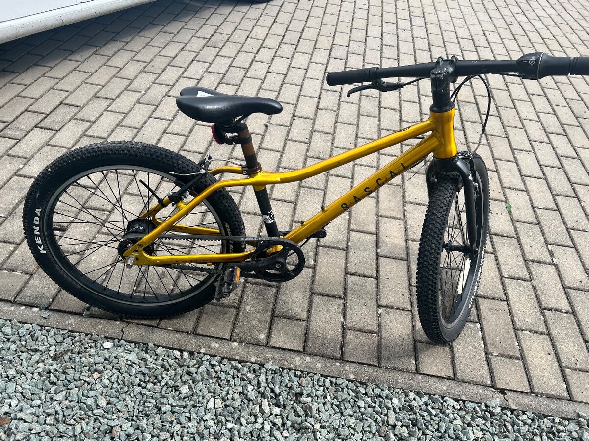 Detske kolo Rascal, zlata barva - 7