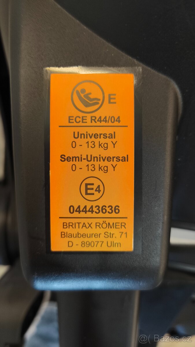 Autosedačka Britax Römer Primo Bundle Cosmos Black - 7