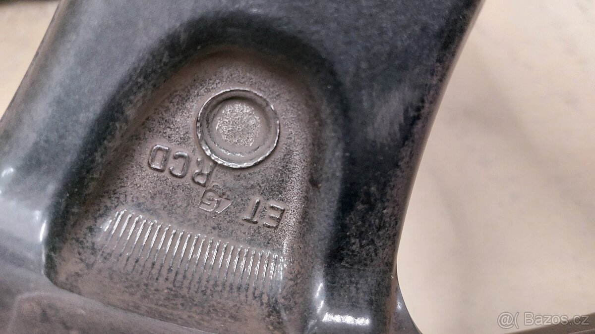 Alu kola 5x112 r17.Černe Eta Beta vw škoda audi Seat - 7