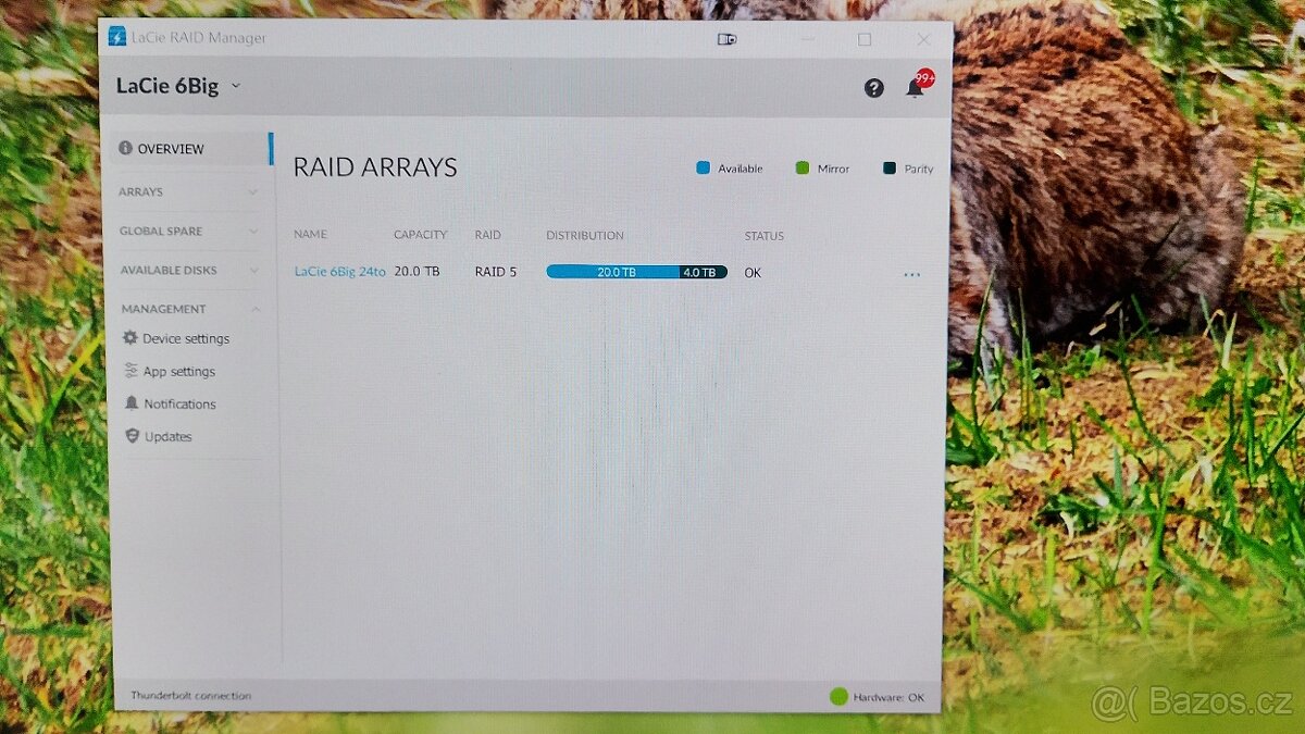 NAS LaCie 6Big Thunderbolt3 24TB - 7