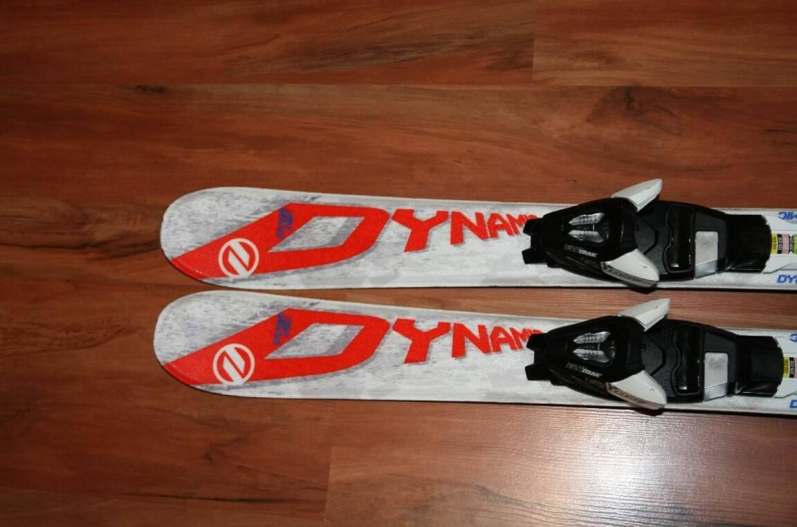 lyže Dynamic 90 cm , lyžáky salomon - 7