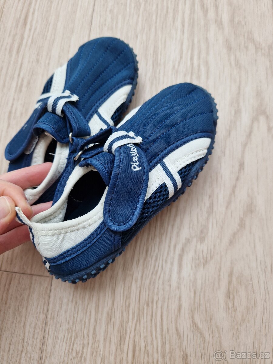 Boty do vody modré zn.Playshoes vel.26/27 - 7