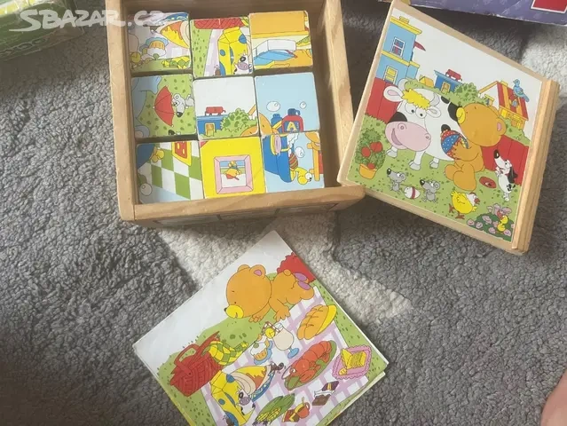 Dřevěné kostky - 7