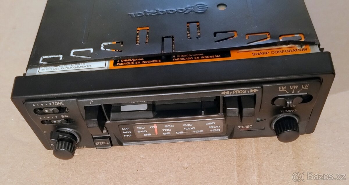 Retro dobové autoradio SHARP RG-F297 - 7