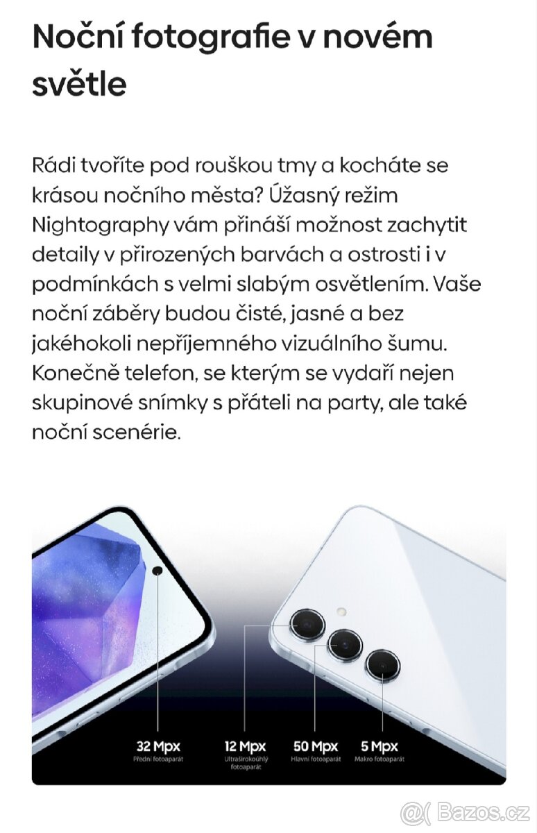 Samsung Galaxy A55 5G - 8/256GB - 7