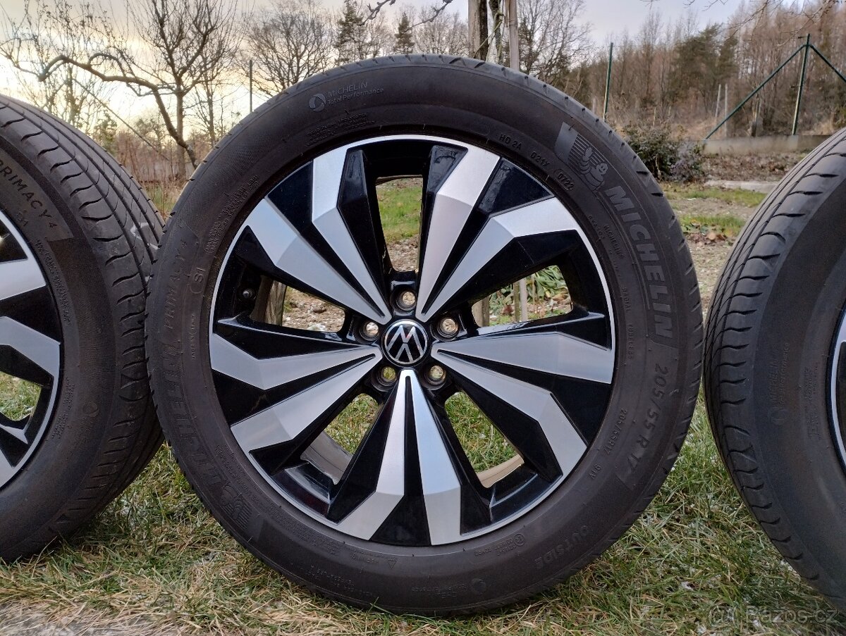 Originál ALU kola VW T-cross R17 + letní pneu - 7