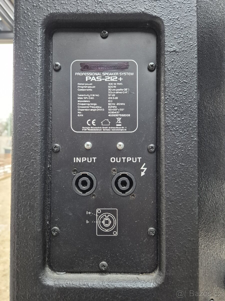 Pasivní set 2x sub 2x sat 3kw rms - 7