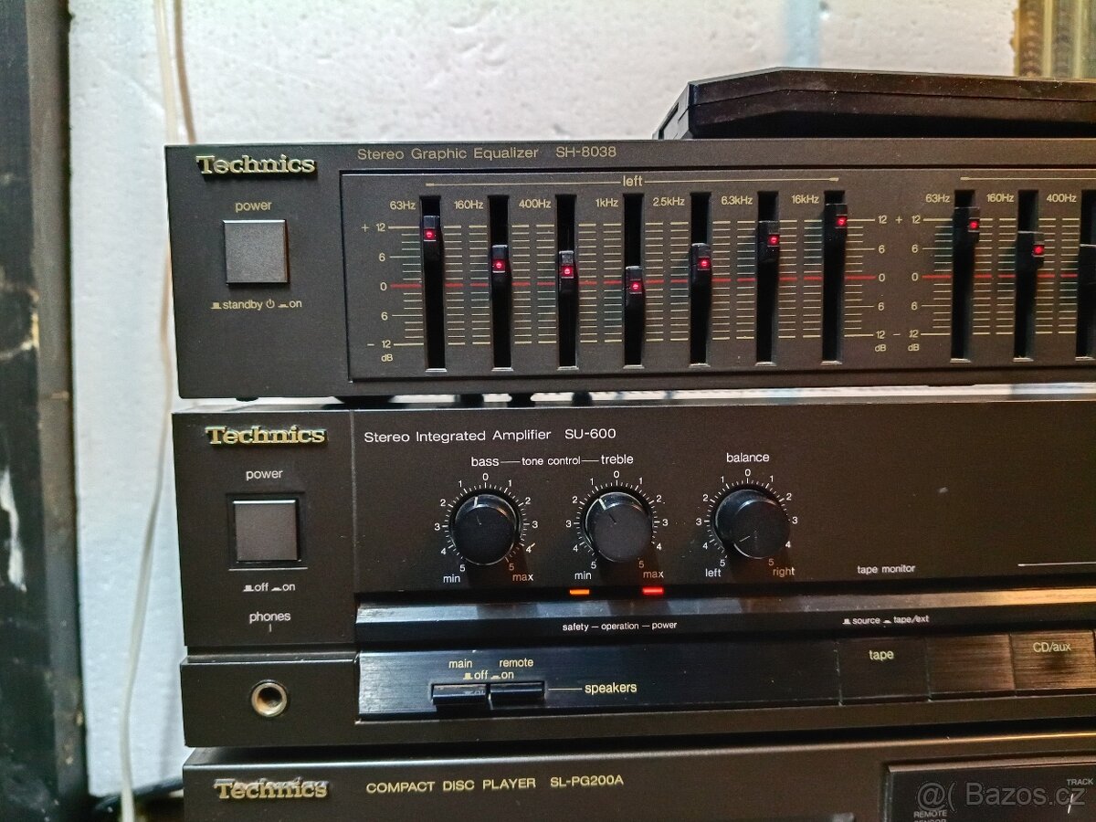 Technics systém-equalizer- Receiver -CD-tuner . - 7