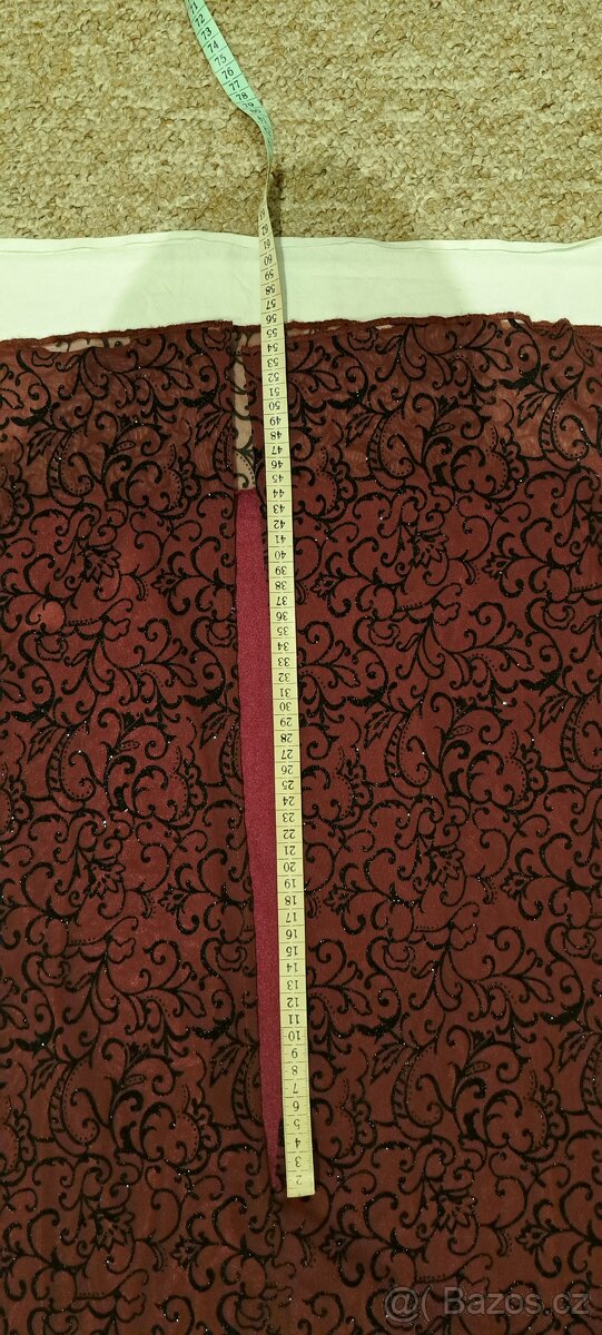 Dlouhé společenské šaty, vel.M - 7