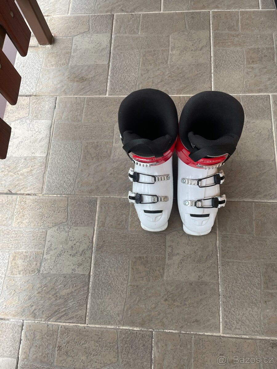 Lyže 140 cm + lyžáky 37-38. - 7