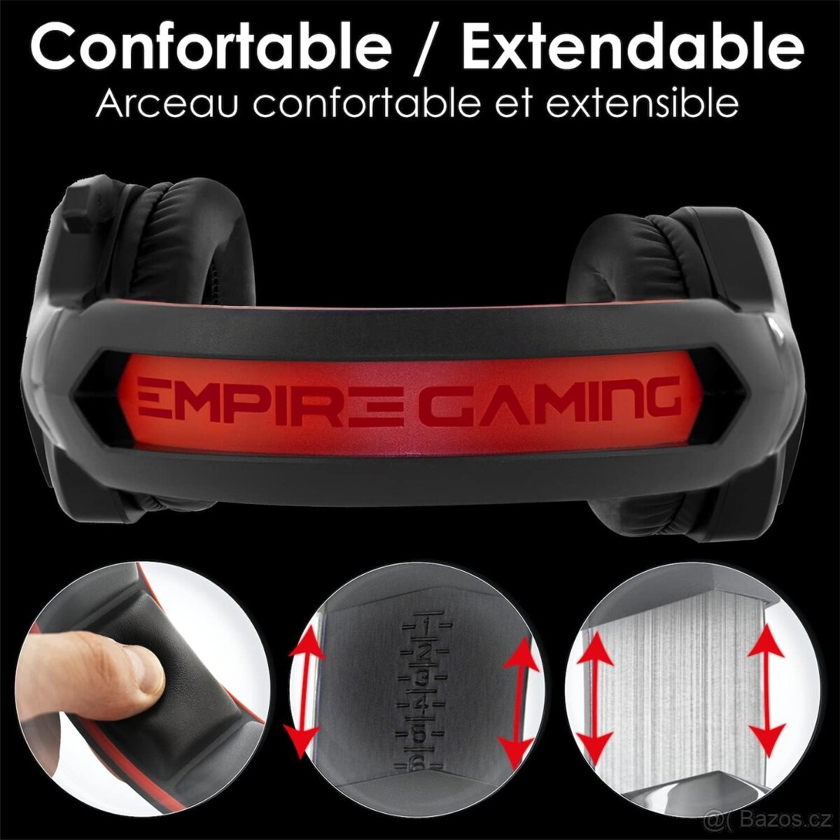 EMPIRE GAMING - Herní headset WarCry P-W1 - 7
