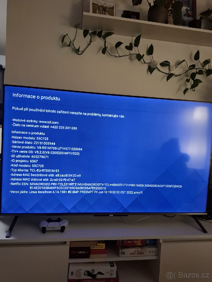 TCL Televize 55" 4K HDR 10+ - 7