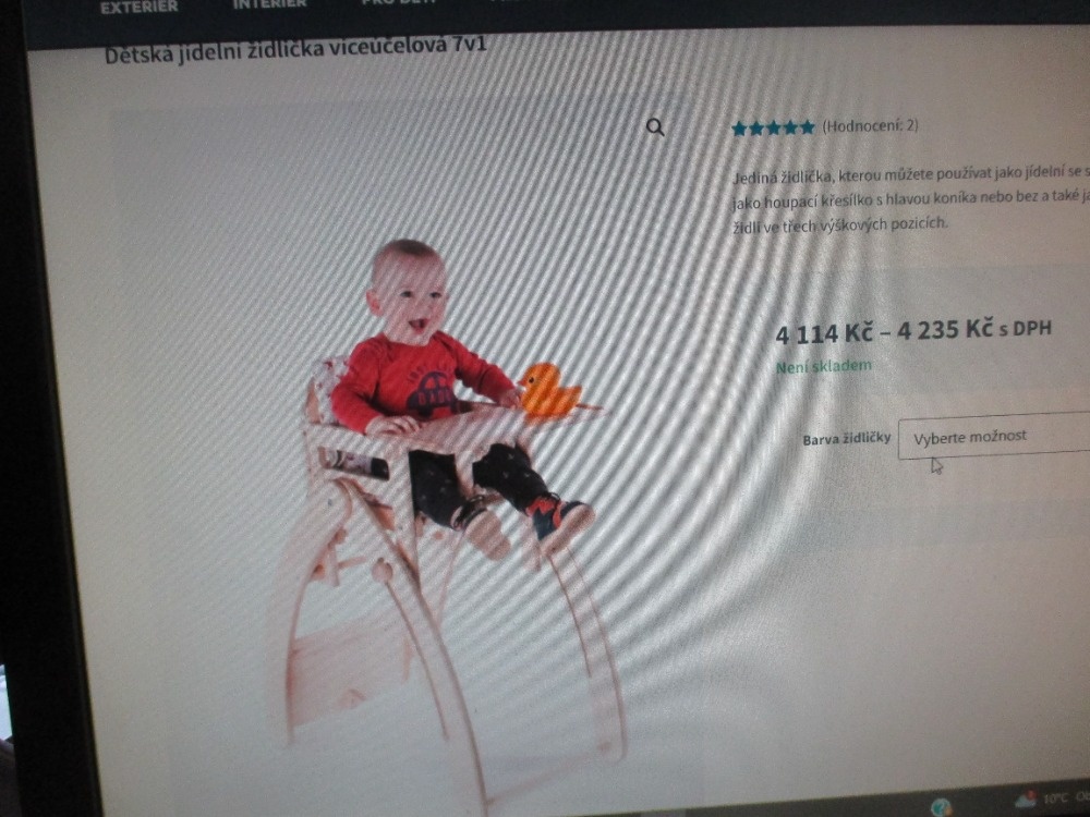 dětská židlička-7v1 - 7